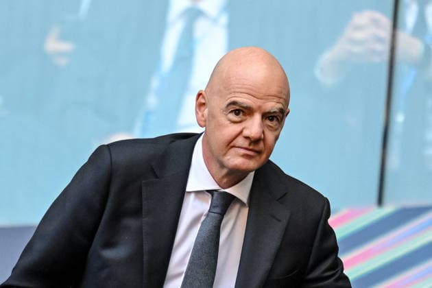 FIFA President Gianni Infantino Looks on during the UEFA Champions League Final 2026 match between Paris Saint Germain and Arsenal FC at Puskas Arena on May 30, 2026 in Budapest, Hungary Photo by Harry Langer DeFodi Images
