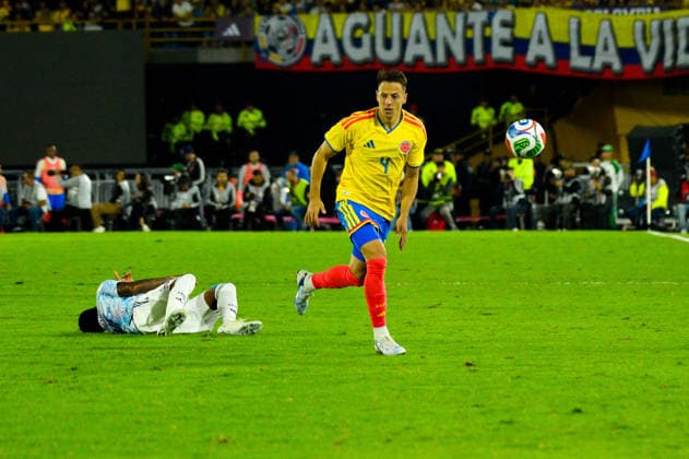 June 1, 2026, Bogota, Bogota D.C, Colombia: Colombia s Santiago Arias during the last friendly match between Colombia and Costa Rica in Bogota s El Campin Stadium, Colombia on June 1, 2026. Colombia V Costa Rica - Friendly Match Before FIFA World Cup, WM, Weltmeisterschaft, Fussball 2026  - ZUMAvp1_ 20260601_zia_vp1_024 Copyright: xSebastianxBarrosx