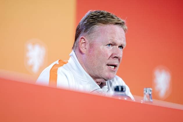 ZEIST - Netherlands national team, Nationalteam coach Ronald Koeman speaks to the press in Zeist, the Netherlands, May 2, 2026. Oranje was preparing for the friendly match against Algeria. ROBIN VAN LONKHUIJSEN ANP xVIxANPxSportx xxANPxIVx 559913855 originalFilename: 559913855.jpg