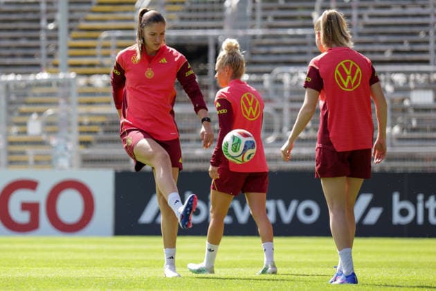 Football, Women, National Team Germany Training