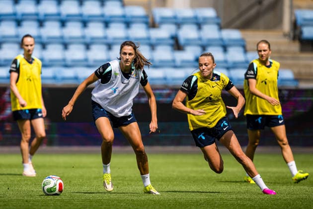 Football, Women, Norway national team, Training