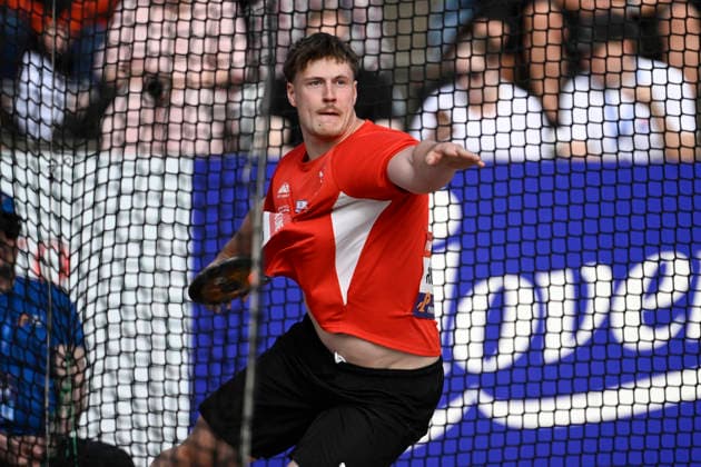 LKS 20260603 Steven Richter of Germany competes in men s discus throw during World Athletics Continental Tour Gold event Paavo Nurmi Games in Turku, Finland on June 3 , 2026. - ANTTI AIMO-KOIVISTO Turku Finland 6LG_RcrI0bY  Copyright: xAnttixAimo-Koivistox 6LG_RcrI0bY