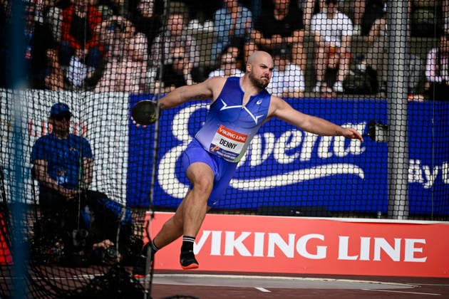 LKS 20260603 Matt Denny of Australia competes in men s discus throw during World Athletics Continental Tour Gold event Paavo Nurmi Games in Turku, Finland on June 3 , 2026. - ANTTI AIMO-KOIVISTO Turku Finland JoKhm3_eP0o  Copyright: xAnttixAimo-Koivistox JoKhm3_eP0o