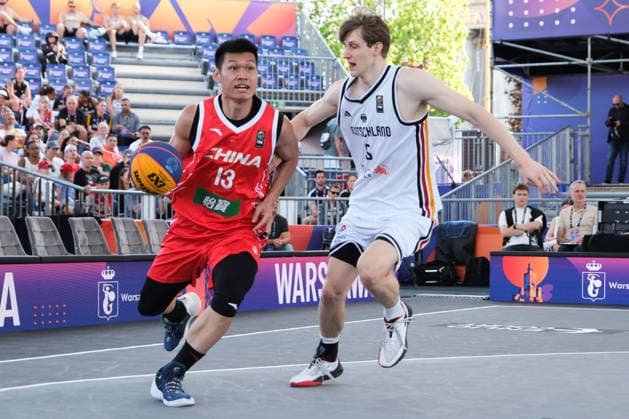 Basketball, FIBA 3x3 World Championship in Warsaw, Men, Germany - China