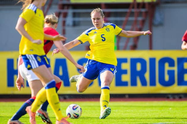 260603 Alice Bergström of Sweden during the U23 womenÂs international friendly football match between Sweden and Norway on June 3, 2026 in Kalmar Photo Suvad Mrkonjic BILDBYRAN COP 170 SM0467 fotboll football soccer fotball u23 under 23 sverige sweden norge norway dam bbeng norge norway sverige sweden  Copyright: SUVADxMRKONJIC BB260603SM102