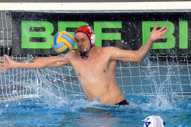 DEU, DWV, 1 WBB, Spandau04 vs Waspo Hannover, 03 06 2026, Schwimmhalle Schoeneberg, Berlin, DEU, DWV, 1 WBB, Spandau04 vs Waspo Hannover, in the picture Felix Benke Waspo Hannover 13 nordphotoxGmbHx xEngler nph00076