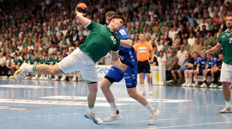 Göppingen Handball Frisch Auf Göppingen vs TVB Stuttgart, Elias Newel Göppingen