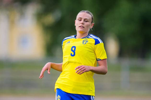 260603 Maja Bodin of Sweden during the U23 womenÂs international friendly football match between Sweden and Norway on June 3, 2026 in Kalmar Photo Suvad Mrkonjic BILDBYRAN COP 170 SM0467 fotboll football soccer fotball u23 under 23 sverige sweden norge norway dam bbeng norge norway sverige sweden  Copyright: SUVADxMRKONJIC BB260603SM132