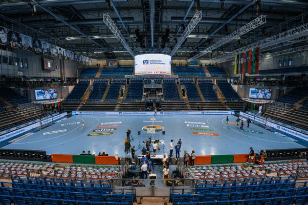 Germany HBL DAIKIN Handball Bundesliga 2025 2026, 33 Matchday SC Magdeburg vs VfL Gummersbach GETEC Arena Magdeburg Sports venue Copyright: xTomxLauruschkatx