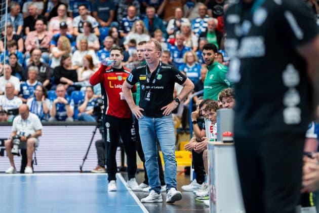TBV Lemgo Lippe GER vs SC DHfK Leipzig GER , Handball, Daikin Handball Bundesliga, 33 Matchday, 3 6 2026, Season 2025 2026, Lemgo Frank Carstens SC DHfK Leipzig, Head Coach Lemgo Phoenix Contact Arena Germany