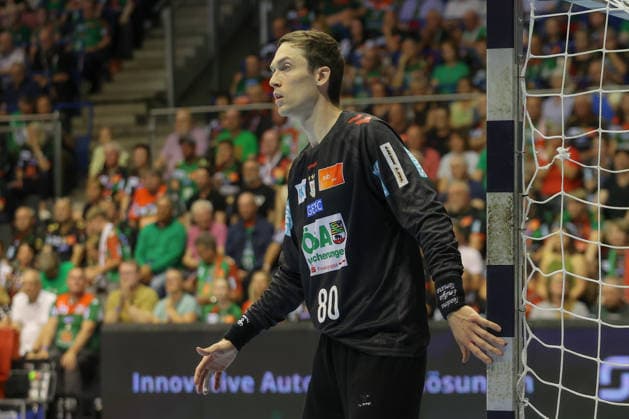 03 06 2026, xtgx, Handball, Daikin HBL, SC Magdeburg VfL Gummersbach v l Nikola Portner Magdeburg, 80 Magdeburg