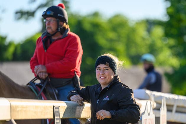 Horse Racing 2026: Belmont Stakes Preparations JUN 3 June 3, 2026, USA: Scenes from the backside at Saratoga Racecourse in Saratoga Springs, New York on June 3, 2026. Carlos J. Calo Eclipse Sportswire CSM(Credit Image: Â Carlos J. Calo Cal Media) USA EDITORIAL USE ONLY Copyright: xx ZUMA-20260603_faf_cs17_052.jpg CarlosxJ.xCalox csmphotothree492957