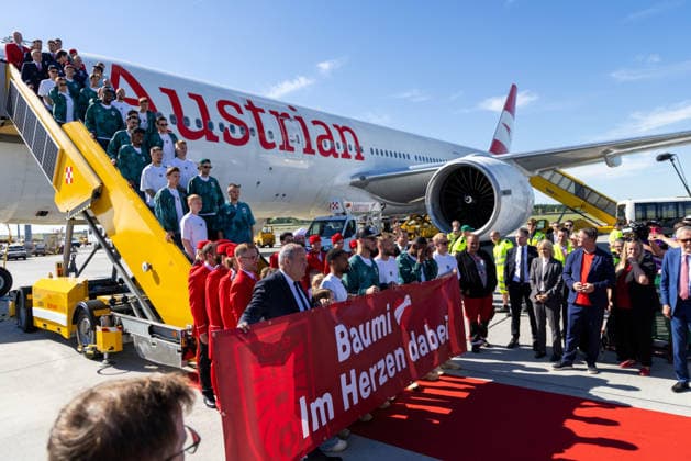 Sport Bilder des Tages SOCCER - FIFA World Cup, WM, Weltmeisterschaft, Fussball 2026, preview VIENNA,AUSTRIA,04.JUN.26 - SOCCER - FIFA World Cup 2026, USA, Mexico, Canada, preview, farewell OEFB, Oesterreichischer Fussball-Bund. Image shows players of AUT. GEPAxpictures xPhilippxBrem