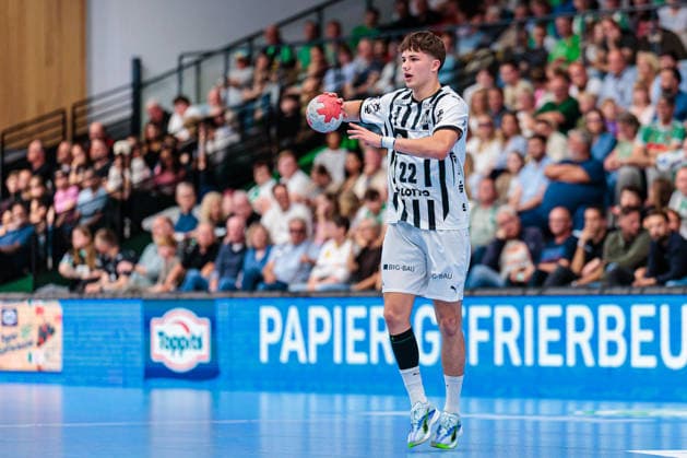 Rasmus Ankermann THW Kiel, 22 GER, GWD Minden vs THW Kiel, Handball, 1 Bundesliga, 33 Matchday, Season 2025 2026, 03 06 2026 GER, GWD Minden vs THW Kiel, Handball, 1 Bundesliga, 33 Matchday, Season 2025 2026, 03 06 2026 Minden Copyright: xEibner-Pressefoto JanxRollingerx EP_JSK