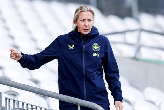 Republic of Ireland WNT Squad Training, SuperValu Pairc Ui Chaoimh, Cork 4 6 2026 Manager Carla Ward Carla Ward 4 6 2026  Copyright: x INPHO TomxMaherx RDR_4700
