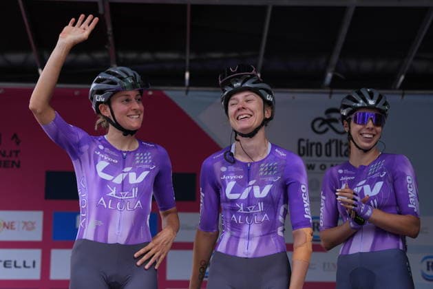 Italy™s Monica Trinca Colonel of Liv-Alula-Jayco™s during Stage 6 of the Giro d™Italia Women, from Ala to Brescello, Italy, Tuesday, June 4, 2026  Copyright: xDavidexSpada LaPressex