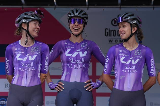 Italy™s Monica Trinca Colonel of Liv-Alula-Jayco™s during Stage 6 of the Giro d™Italia Women, from Ala to Brescello, Italy, Tuesday, June 4, 2026  Copyright: xDavidexSpada LaPressex