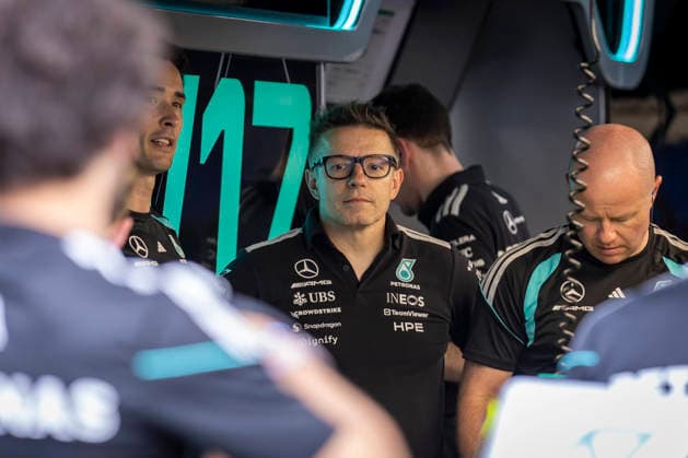 RECORD DATE NOT STATED 4th June 2026: Circuit de Monaco, Monaco: Formula One Monaco Grand Prix, Arrival Day; Peter Bonnington race engineer for Mercedes-AMG Petronas F1 Team driver Kimi Antonelli TimxWilliams
