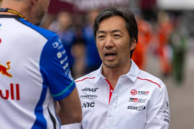 RECORD DATE NOT STATED 4th June 2026: Circuit de Monaco, Monaco: Formula One Monaco Grand Prix, Arrival Day; Ayao Komatsu, Team Principal of the Haas F1 Team TimxWilliams