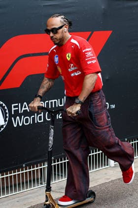 HAMILTON Lewis gbr , Scuderia Ferrari SF 26, portrait Monte Carlo Monaco