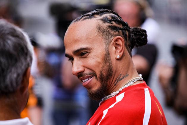 HAMILTON Lewis gbr , Scuderia Ferrari SF 26, portrait Monte Carlo Monaco