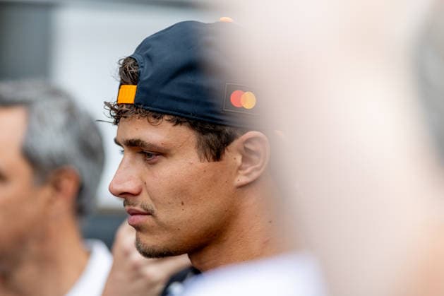 RECORD DATE NOT STATED 4th June 2026: Circuit de Monaco, Monaco: Formula One Monaco Grand Prix, Arrival Day; Lando Norris (1) of Great Britain and McLaren Mastercard F1 Team at an event celebrating McLaren& x2019;s 1000th Grand Prix BobxKupbens