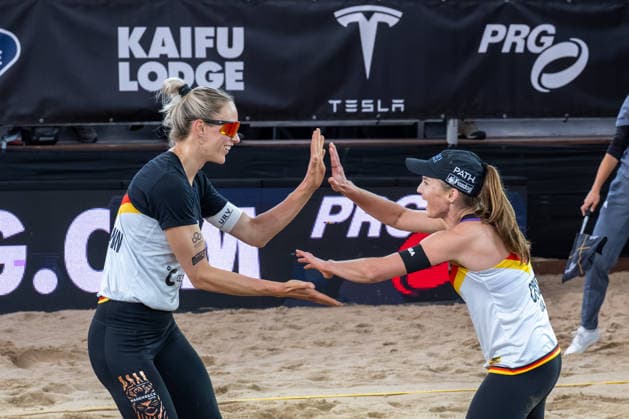 QUEEN KING OF THE COURT Hamburg, Germany 05 06 2026 HAMBURG, GERMANY JUNE 4 Louisa Lippmann GER , Kristen Nuss Cruz USA during the QUEEN KING OF THE COURT at Hamburg on June 4, 2026 in Hamburg, Germany Copyright: xBEAUTIFULxSPORTS PeterxWeberx