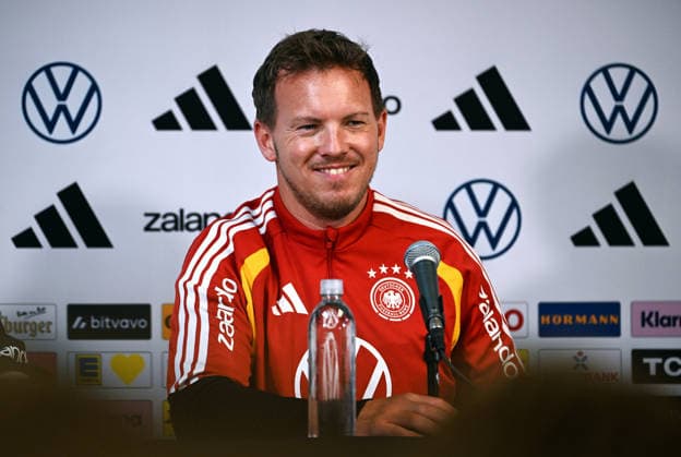 Football, international match, men, World Cup 2026, training of the German national team at Soldier Field, Chicago, press conference by national coach Julian Nagelsmann GER