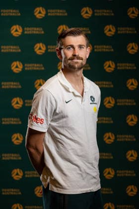 SOCCER AUSTRALIA TRAINING, Soccerros player Connor Metcalfe at the Claremont Resort in Berkeley, California, United States, Thursday, June 4, 2026. ( NO ARCHIVING Alameda California United States  Copyright: xJasonxHenryx 20260606134319701143