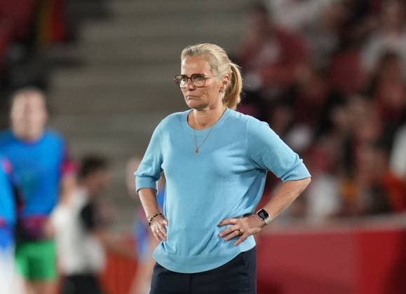 England Women Head Coach Sarina Wiegman Spain Women v England Women, FIFA 2027 Women s World Cup Qualifying, Football, Son Moix Stadium, Palma de Mallorca, Spain - 05 Jun 2026Palma de Mallorca Son Moix Stadium Spain EDITORIAL USE ONLY No use with unauthorised audio, video, data, fixture lists, club league logos or live services. Online in-match use limited to 120 images, no video emulation. No use in betting, games or single club league player publications.  Copyright: xStuartxWallace Shutterstockx 16906927az