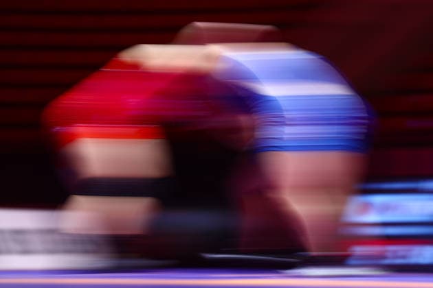 World Ranking Series Ulaanbaatar Open 53kg WW Kyong Ryong Oh PRK df Moe Kiyooka JPN Copyright: xJakexKirkmanx xUnitedxWorldxWresx Jake Kirkman United World Wres