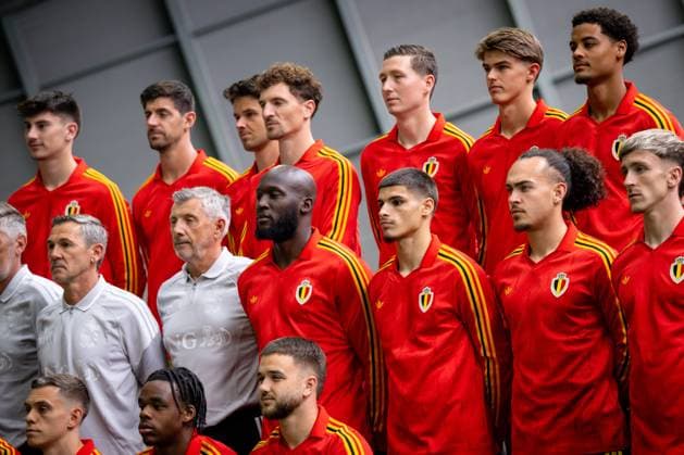 Belgian national football team - FIFA World Cup, WM, Weltmeisterschaft, Fussball 2026 - media activities 03 06 2026 TUBIZE, BELGIUM - JUNE 03 : Belgian national team, Nationalteam pictured during a media day ahead of the FIFA World Cup 2026 on June 03, 2026 in Tubize, Belgium, 03 06 2026  Copyright: xTomasxSiskx