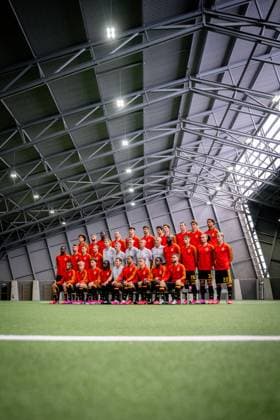 Belgian national football team - FIFA World Cup, WM, Weltmeisterschaft, Fussball 2026 - media activities 03 06 2026 TUBIZE, BELGIUM - JUNE 03 : Belgian national team, Nationalteam pictured during a media day ahead of the FIFA World Cup 2026 on June 03, 2026 in Tubize, Belgium, 03 06 2026  Copyright: xTomasxSiskx
