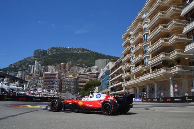 IPA85392494 - 44 Lewis Hamilton (GBR) Scuderia Ferrari HP During the FORMULA 1 Louis Vuitton GRAND PRIX DE MONACO 2026 Principality of Monaco (MCO) 4-7 june 2026 during Grand Prix de Monaco 2026, Formula 1 Championship in Monaco, Principality of Monaco, June 06 2026 Copyright: xGiancarloxCattagni IPAxSportx xx 85392494