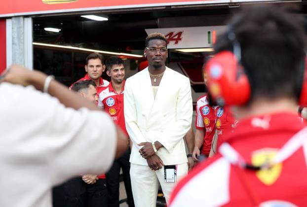 PEOPLE GP MONACO PHOTOPQR NICE MATIN Jean François Ottonello ; Monaco ; 06 06 2026 ; 83e Grand Prix de Monaco 2026 - PEOPLE - Paul Pogba chez Ferrari Monaco Formula 1 Grand Prix, on June 6, 2026. Monaco France  Copyright: xPHOTOPQR NICExMATIN MAXPPPxJeanxFrançoisxOttonellox 20260606NIM9680 20260606NIM9680