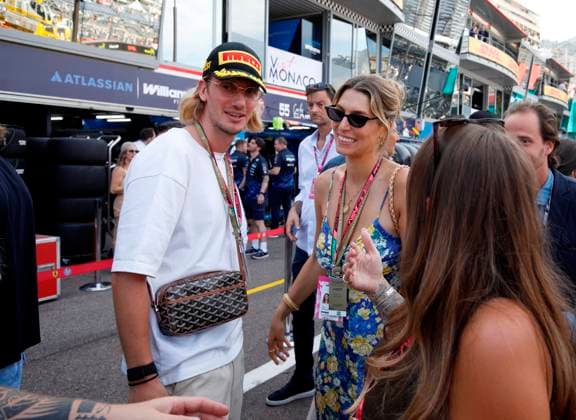 PEOPLE GP MONACO PHOTOPQR NICE MATIN Jean François Ottonello ; Monaco ; 06 06 2026 ; 83e Grand Prix de Monaco 2026 - PEOPLE - Paul Mirabel et Laury Thilleman Monaco Formula 1 Grand Prix, on June 6, 2026. Monaco France  Copyright: xPHOTOPQR NICExMATIN MAXPPPxJeanxFrançoisxOttonellox 20260606NIM9682 20260606NIM9682