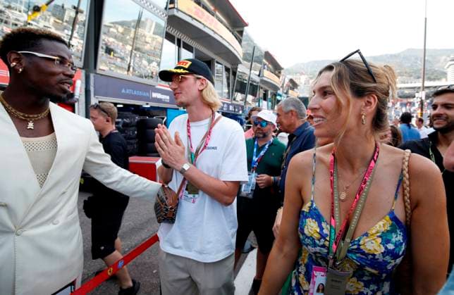 PEOPLE GP MONACO PHOTOPQR NICE MATIN Jean François Ottonello ; Monaco ; 06 06 2026 ; 83e Grand Prix de Monaco 2026 - PEOPLE - Paul Mirabel et Laury Thilleman avec Paul Pogba Monaco Formula 1 Grand Prix, on June 6, 2026. Monaco France  Copyright: xPHOTOPQR NICExMATIN MAXPPPxJeanxFrançoisxOttonellox 20260606NIM9684 20260606NIM9684