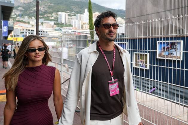 Mats Hummels with girlfriend Nicola Cavanis, Race, Monaco Grand Prix, Motorsport, Men, Formula 1, 07 06 2026 Monte Carlo Monaco MCO Copyright: xkolbert-press ChristianxKolbertx