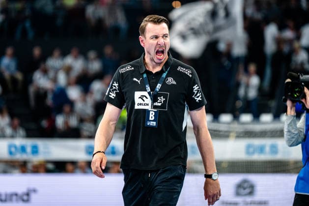 07 06 2026, xdobgx, Handball Daikin HBL, THW Kiel TBV Lemgo Lippe v l Filip Jicha Kiel, Coach