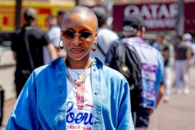 MONACO Cynthia Erivo during the Formula 1 Monaco Grand Prix on the Monaco Street Circuit on June 6, 2026 in Monaco, Monaco Photo by DeFodi Images