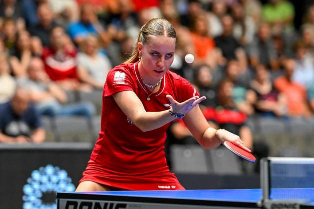 Table tennis 94 National German Championships on 07 06 2026 in the exhibition halls in Erfurt Womens singles final Annett Kaufmann xJFx