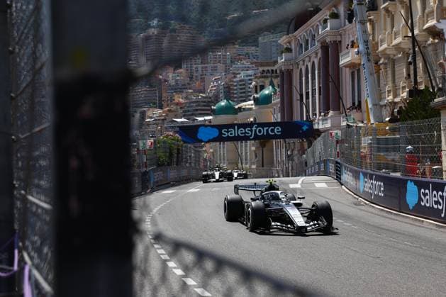 77 BOTTAS Valtteri fin , Cadillac F1 Team MAC 26, action Monte Carlo Monaco