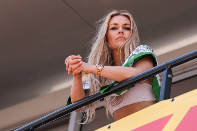 Lindsey Vonn, Monaco Grand Prix, Motorsport, Formula 1, 2026 season, 07 06 2026 Monaco Grand Prix, Motorsport, Formula 1, 2026 season, 07 06 2026 Copyright: xEibner-Pressefoto AlexanderxNeisx EP_ANS