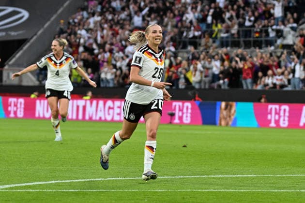 Soccer I Women I Season 2025 2026 I International match I Germany Norway I 05 06 2026 Elisa Senß 20, Germany Crop, close-up, portrait, portrait, single photo, single image, body Cologne RheinEnergieStadion North Rhine-Westphalia Germany Copyright: xLobeca InesxHähnelx