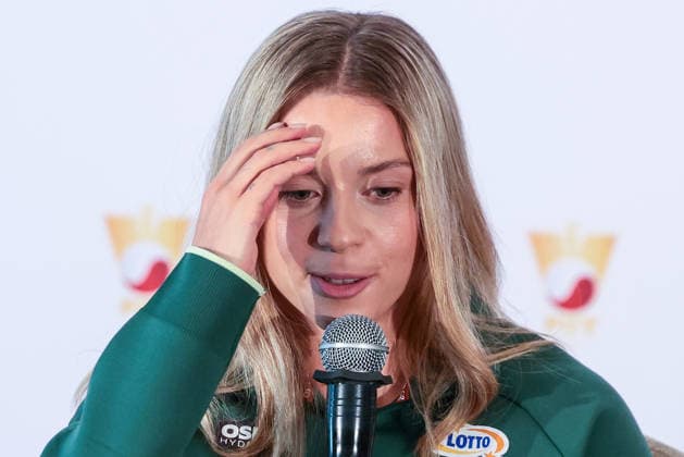 Maja Chwalinska press conference, PK, Pressekonferenz After Roland Garros 2026 Maja Chwalinska during press conference after Roland Garros 2026 in Warsaw, Poland, on June 8, 2026 Warsaw Poland  Copyright: xFotoxOlimpikx originalFilename:jastrzebowski-majachwa260608_nppvy