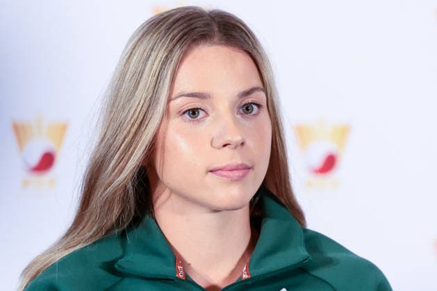 Maja Chwalinska press conference, PK, Pressekonferenz After Roland Garros 2026 Maja Chwalinska during press conference after Roland Garros 2026 in Warsaw, Poland, on June 8, 2026 Warsaw Poland  Copyright: xFotoxOlimpikx originalFilename:jastrzebowski-majachwa260608_npYSi