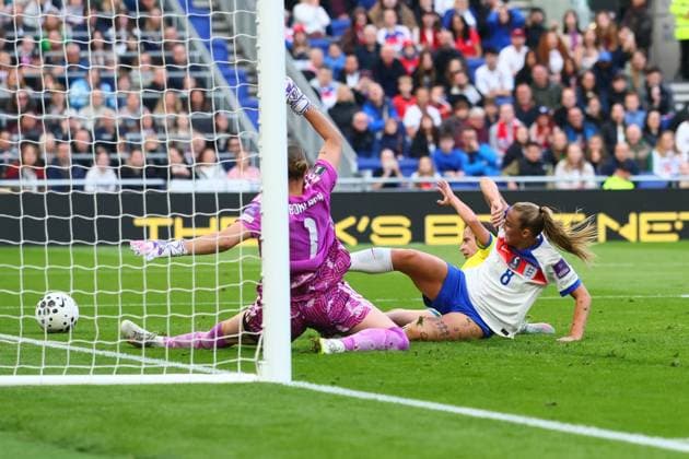 Georgia Stanway of England scores to make it 2-0 and celebrates England Women v Ukraine Women, FIFA 2027 Women s World Cup Qualifying, Football, Hill Dickinson Stadium, Liverpool, UK - 09 Jun 2026Liverpool Hill Dickinson Stadium United Kingdom EDITORIAL USE ONLY No use with unauthorised audio, video, data, fixture lists, club league logos or live services. Online in-match use limited to 120 images, no video emulation. No use in betting, games or single club league player publications. Copyright: xPaulxCurrie Shutterstockx 16919205as