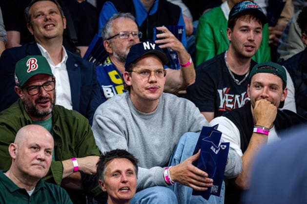 Basketball Berlin 019 06 2026 Season 2025 2026 EasyCredit BBL 1 Bundesliga Men, Men Playoffs Semifinal Game 5 Alba Berlin BMA365 Bamberg Baskets Moritz Wagner Spectators