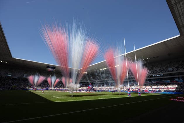 Bordeaux Sevens, SVNS Rugby World Championship Fireworks before the finals Third tournament of the SVNS World Championship, Sevens Rugby World Cup from June 5 to 7, 2026 in Bordeaux France Final day, June 7, 2026 , Bordeaux Region Nouvelle Aquitaine France Stade Atlantique