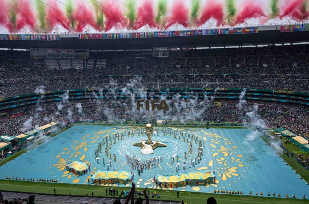 Soccer, Men, FIFA World Cup 2026 in Mexico, Canada and USA, opening match in Mexico City Group A, 1 matchday , Mexico South Africa, the opening ceremony, 11 06 2026, Copyright: xMatthiasxKochx